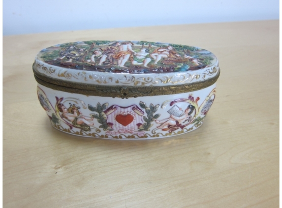 Capodimonte Porcelain Box