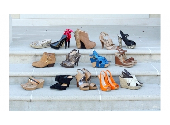 Thirteen Pair Of Shoes By Various Designers - Size 6