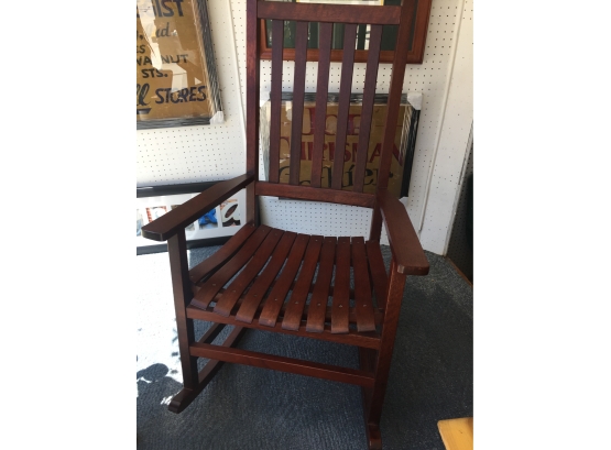 Large Outdoor Rocking Chair