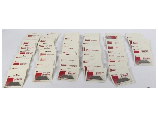 Utility Knife Blades 40 Unopened Packages #2571 | Auctionninja.com