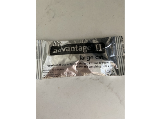 Advantage II For Large Cats Over 9lbs Single Dose