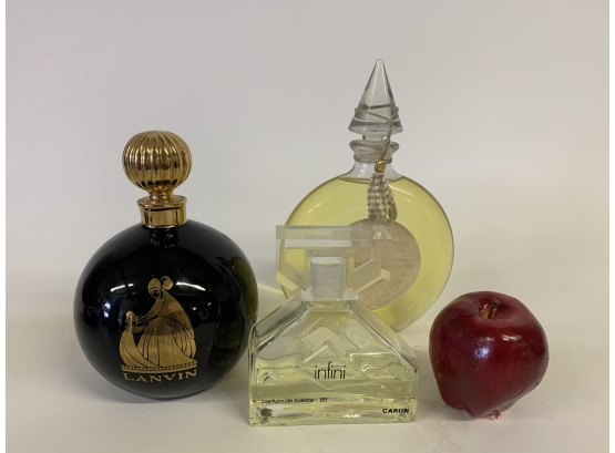 Large Perfume Factices , Set Of Three