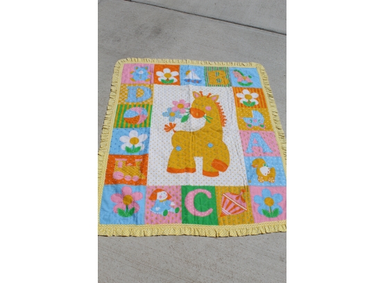 Vintage Baby Girl Quilt