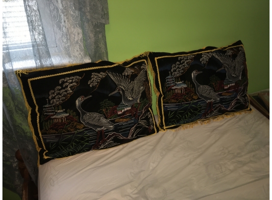 Silk Asian Pillows