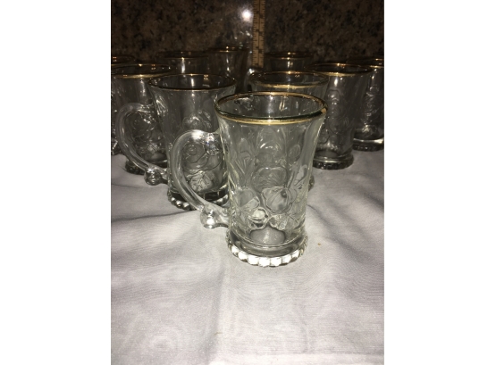 Set Of Glass Mugs