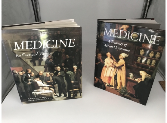 2 Medicine Books --   Nice Gift