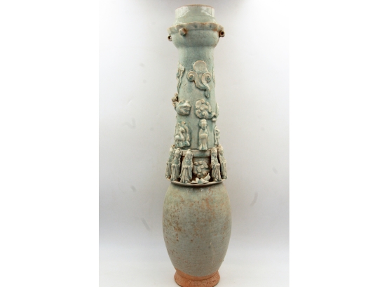 Chinese Glazed Funeral Urn