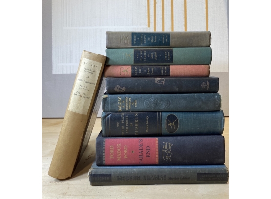 Selection Of Vintage & Antique Hardcover Classics, Fiction Writings