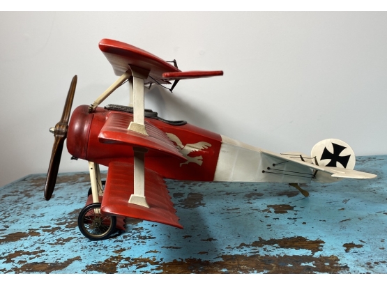 Red Baron Model Airplane