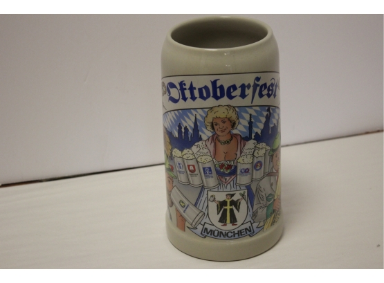 Pre Owned GERZ German Octoberfest Munchen Ceramic Beer Mug/Stein