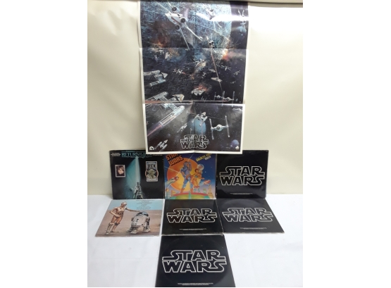 Seven Star Wars Records And One Poster