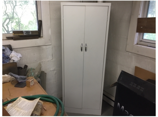 Two Metal Storage Cabinets