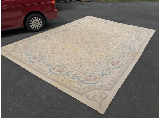 Floral Aubusson Carpet
