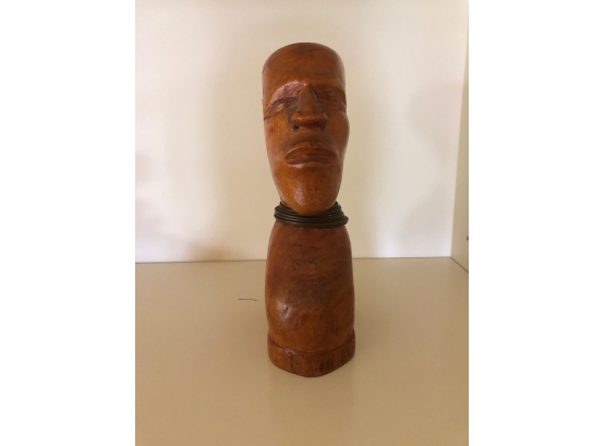 Small African Carved Bust