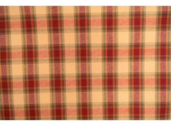 Ralph Lauren Plaid Fabric - Aprox 3 Yds.