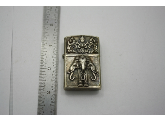 Sterling Silver Siam Elephant Lighter