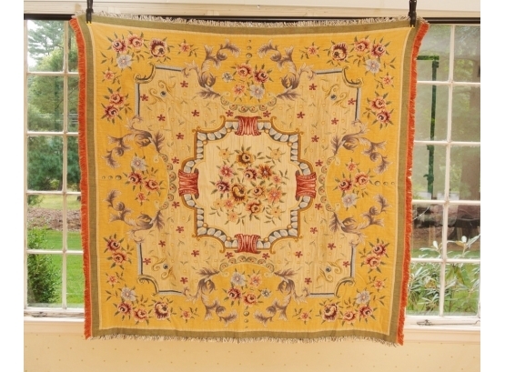 French Chenille Tapestry Throw