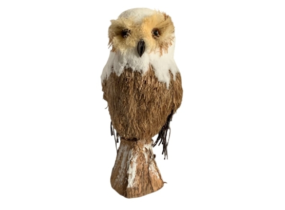 Pottery Barn Winter Owl (RETAIL $198.00)