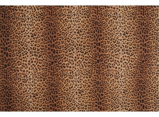 P. Kaufman Fabrics Faux Leopard Printed Fabric - Aprox 2 Yds