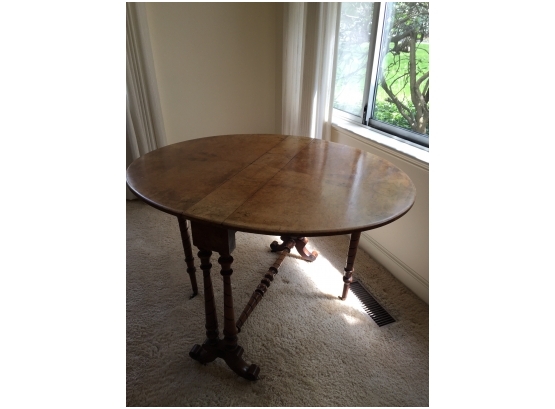 Antique Dropleaf Oval Table
