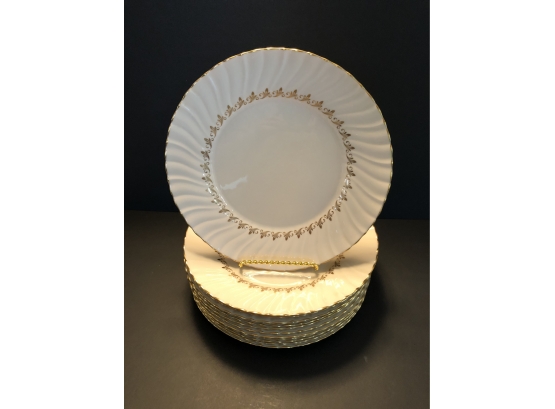 Franciscan Patrician Pattern: 12 Dinner Plates