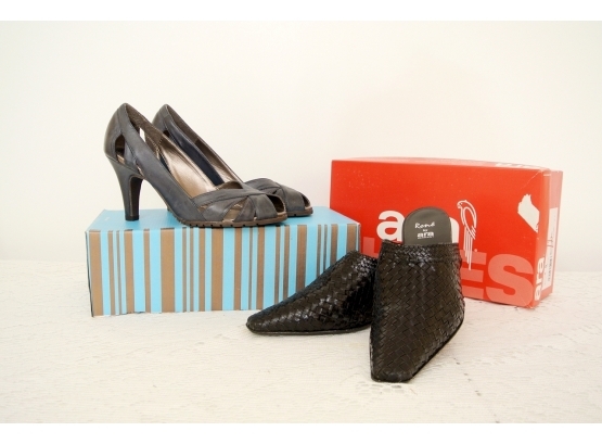 Two Pair Ara Ladies Shoes - 7½