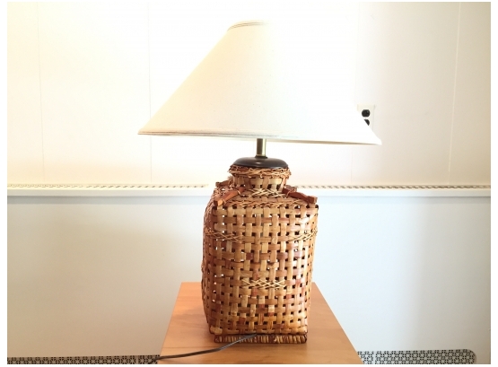 WickerTable Lamp