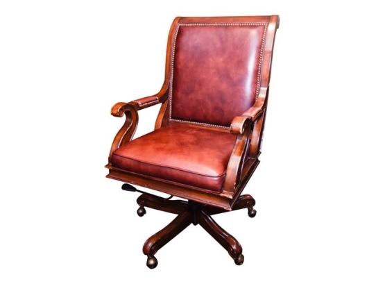 Reproduction Leather Desk Chair