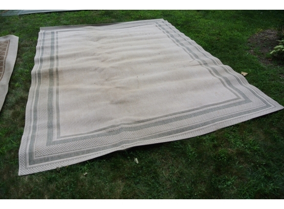 Tan Outdoor Woven Carpet