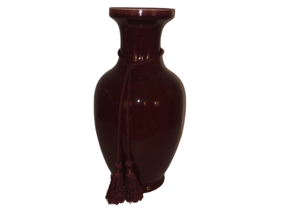 Beautiful Burgundy Vase