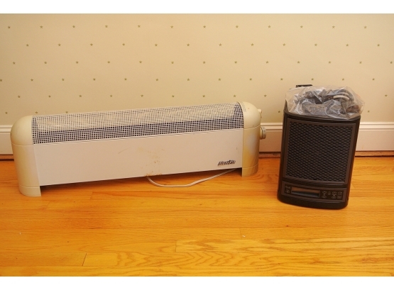 Slantfin Heater And A Freshair Air Purifier