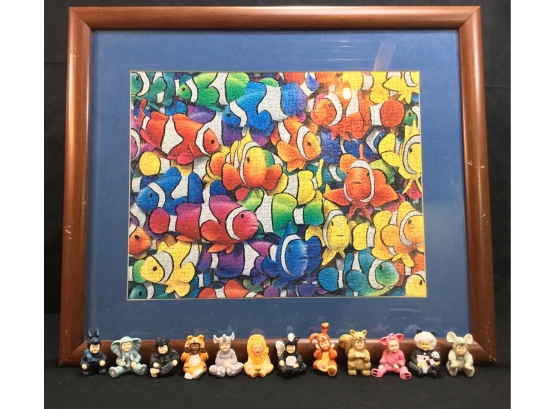 Mamiferos Parmalat Collection & Framed Fish Puzzle