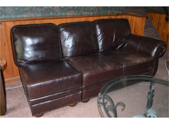 Leather Sectional Sofa (look At All Pictures) Has Another Half