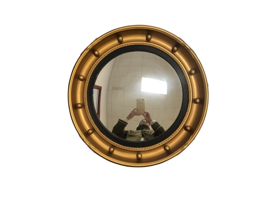 Federal Style Convex Bullseye Mirror - 18' Diameter X 2 Thickness