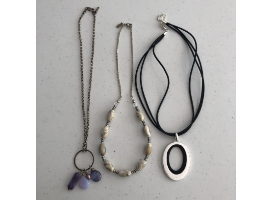 Lot Of 3 Necklaces