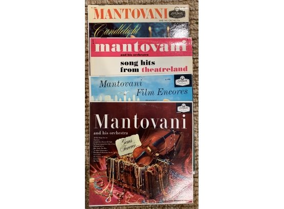4 Mantovani Vinyl Albums
