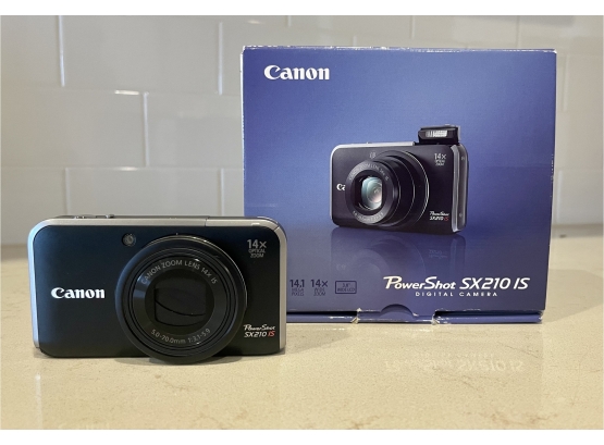 Canon Power Shot SX210 IS Digital Camera