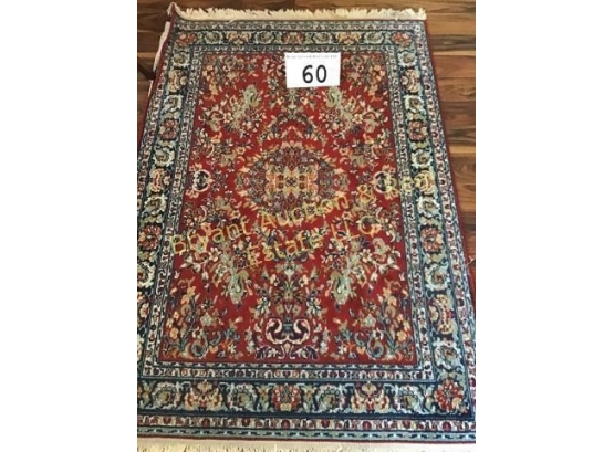 Hand Knotted Persia Tabriz Rug 72'x48'.   #3218