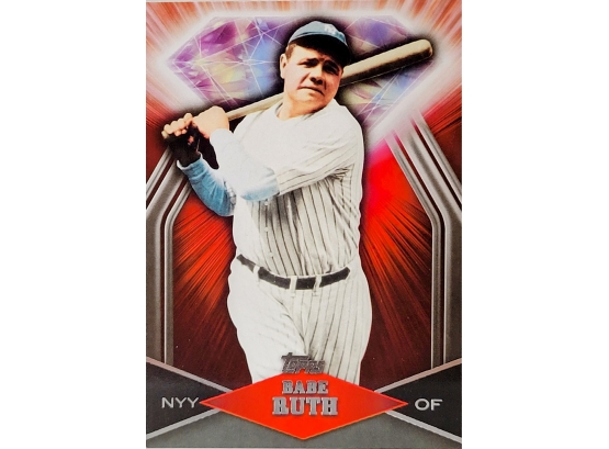 2011 Topps Target Red Diamond Babe Ruth Card # RDT 1