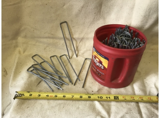 Can Of Metal Staples