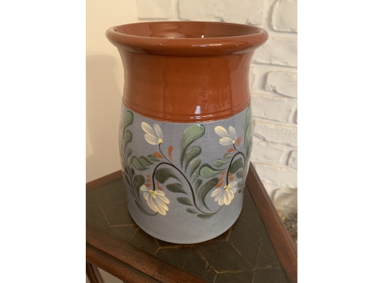 Vintage Signed' Eldreth ' Pottery-Vase