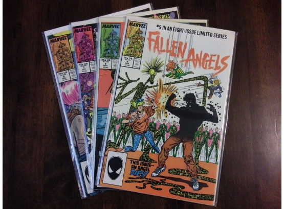 Fallen Angels Comic Pack #5-#8 - Over 30 Years Old