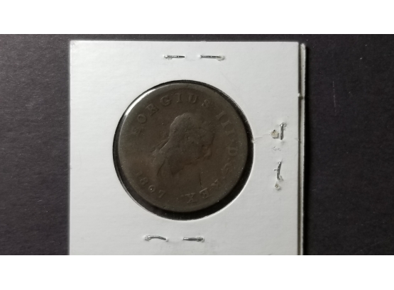 Great Britain 1807 1/2 Penny 'George III' - Half Penny