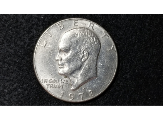 US 1978 D Eisenhower Dollar - Last Year Of The Eisenhower Dollar
