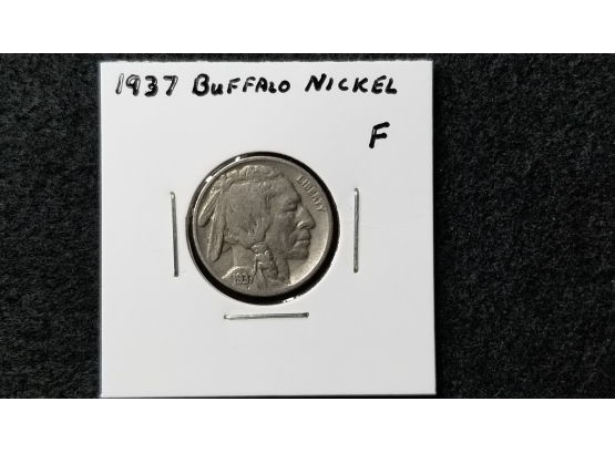 US 1937 D Buffalo Nickel