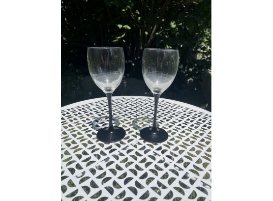Matching Wine Glasses