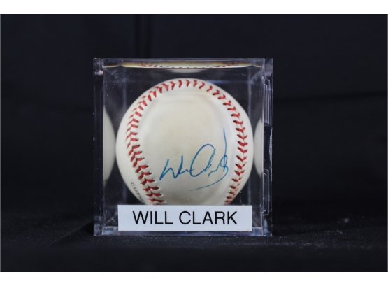 Will Clark Autographed Baseball - Item #031