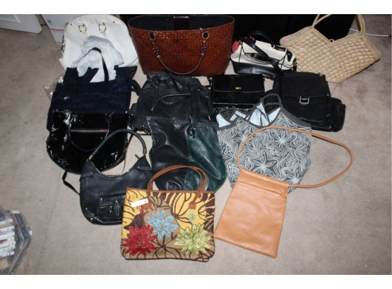 Mixed Lot Of Big Handbags - Assorted Sizes!! BDRM2 Item #63