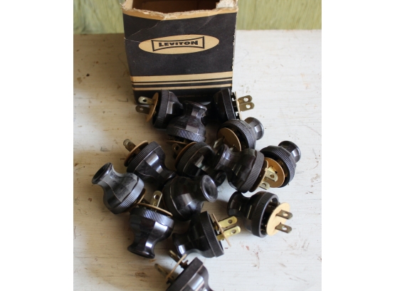 251. Vintage Leviton Replacement Plug Ends
