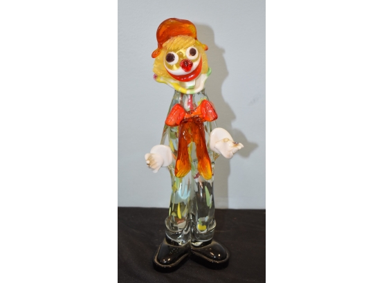 137. Art Glass Clown